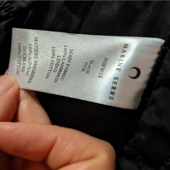 Marine Serre runway biker jacket M BNWOT - Picture 9 of 13